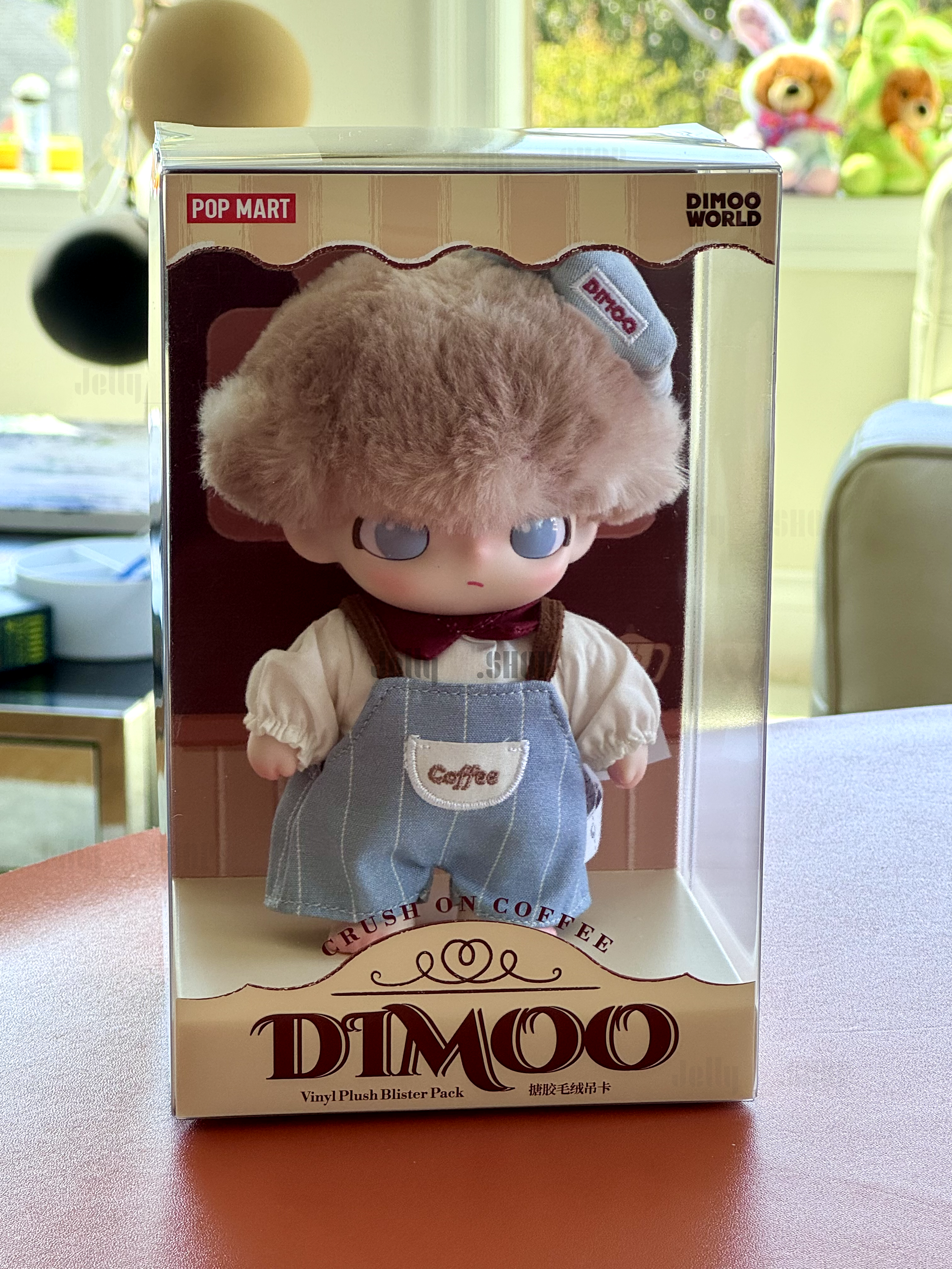 【Open Box】POP MART DIMOO Crush on Coffee Series — Vinyl Plush Blister Pack